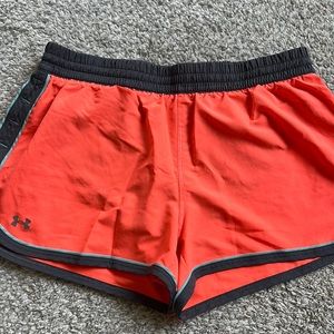 Under Armour athletic shorts with underwear